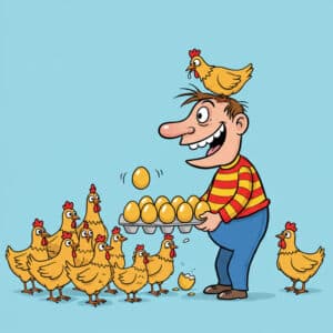 Don't count your chickens before they hatch