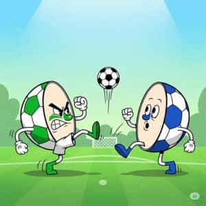 A game of two halves