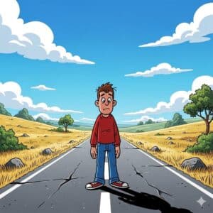 Middle of the road