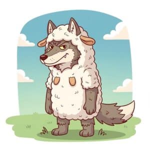 A wolf in sheeps clothing