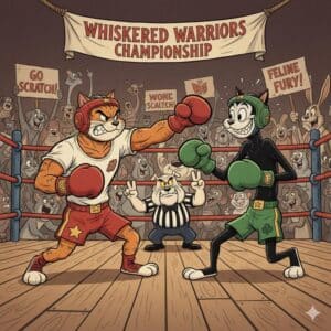 Cat fight