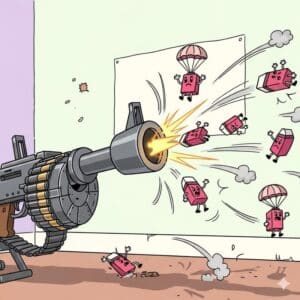 Rubber bullets