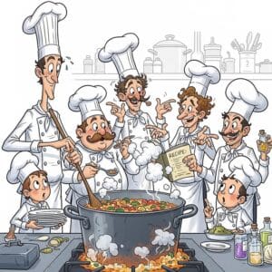 Too many cooks spoil the broth