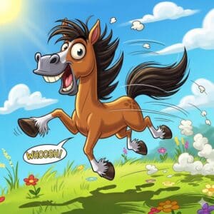 horse around