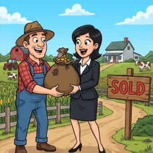 Bought the farm