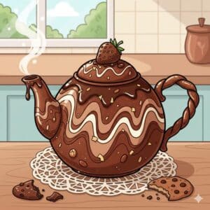 Chocolate teaot