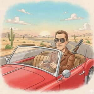 riding shotgun