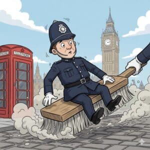 A brush with the law