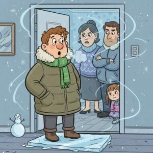 A frosty reception