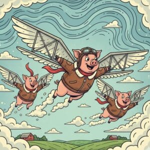 Pigs might fly