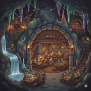 cave in