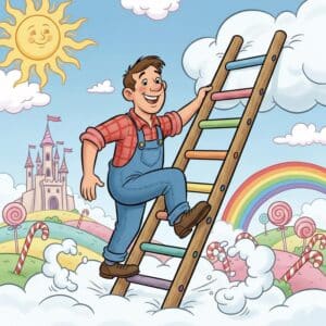 step up the ladder