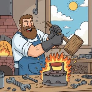 strike while the iron is hot