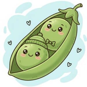 two peas in a pod