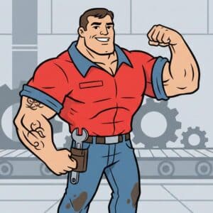 Blue collar
