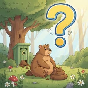 does a bear sh1t in the woods