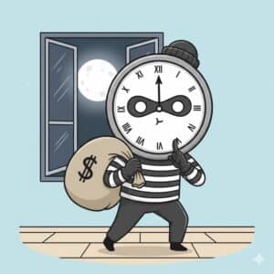 Time is a thief
