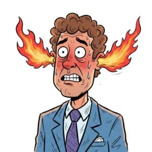 ears are burning
