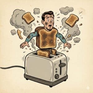 you're toast