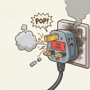 Blow a fuse