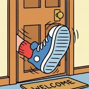 Foot in the door