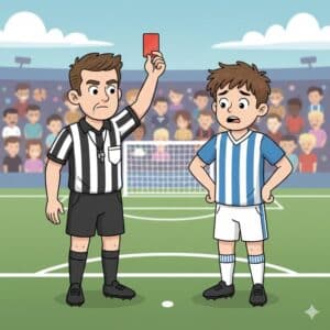Shown the red card