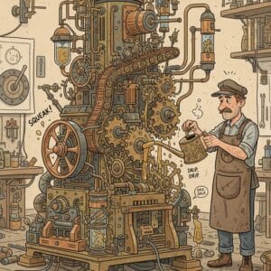 Well oiled machine