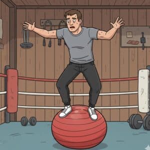 on the ball