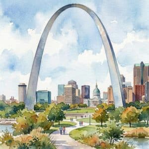 Gateway Arch, St. Louis, Missouri