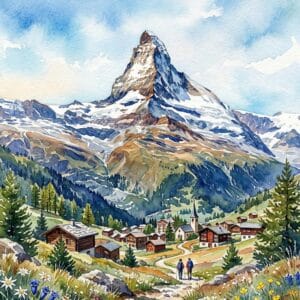 Matterhorn, Swiss Alps, Switzerland