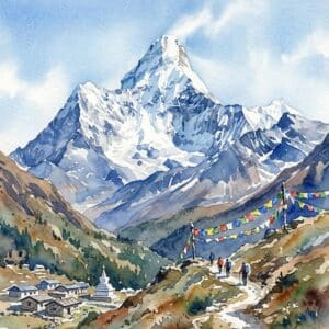 Mount Everest, Nepal (Asia)