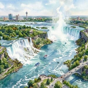 Niagara Falls Canada & New York