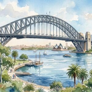 Sydney Harbor Bridge, Sydney, Australia