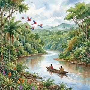 The Amazon Rainforest, South America
