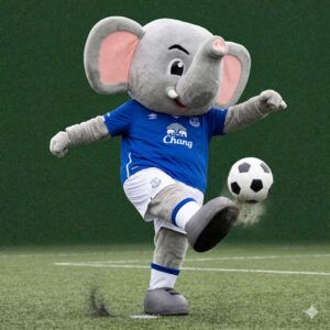 Changy the Elephant, Everton F.C.