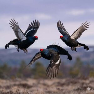 Black grouse (Tetrao tetrix)