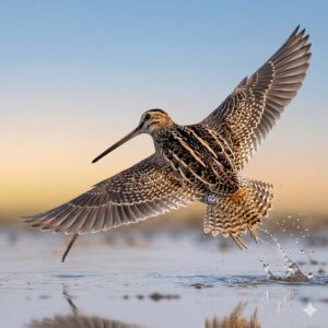 Common snipe (Gallinago gallinago)