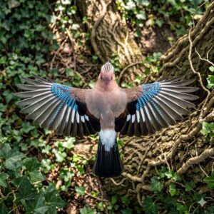 Eurasian jay (Garrulus glandarius)