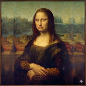 Mona Lisa by Leonardo da Vinci (c. 1503–1506)