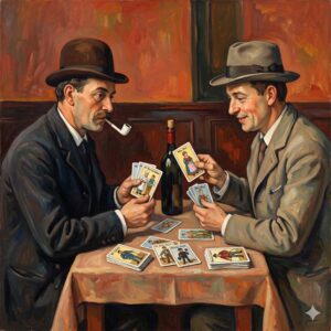 The Card Players by Paul Cézanne