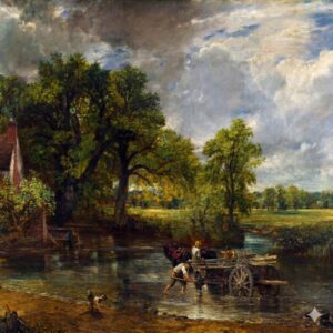 The Hay Wain by John Constable, 1821