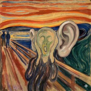 The Scream by Edvard Munch (1893)