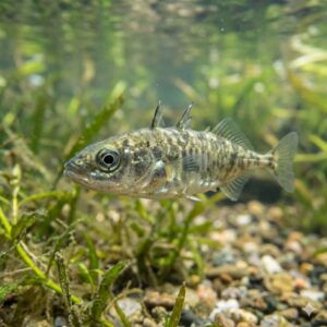 Three spined stickleback (Gasterosteus aculeatus)