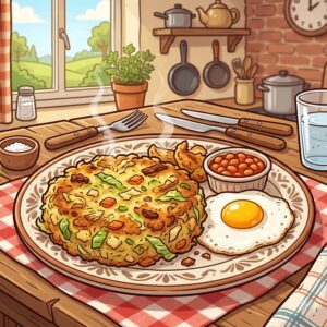 Bubble and Squeak Greek