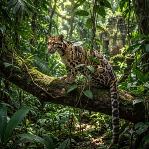 Clouded Leopard (Neofelis nebulosa)