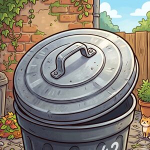 Dustbin lid Kid