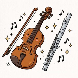 Fiddle and Flute Suit
