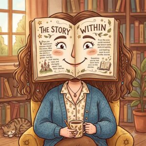 She is an open book