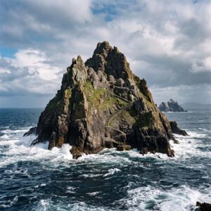 The island of Sceilg Mhichíl