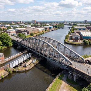 Barton Road Swing Bridge, Greater Manchester